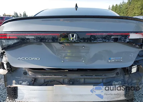 2023 Honda Accord Hybrid Sport из США, поврежденный, VIN 1HGCY2F55PA014566